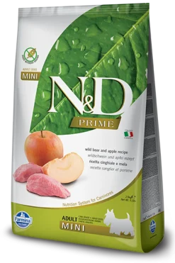 Farmina N&D Prime Cinghiale E Mela Cani Adulti Taglia Mini Sacco 2,5kg