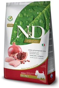 Farmina N&D Prime Pollo E Melograno Cani Adulti Taglia Mini Sacco 800g