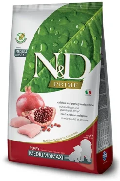 Farmina N&D Prime Pollo E Melograno Cani Cuccioli Taglia Media E Grande Sacco 12kg
