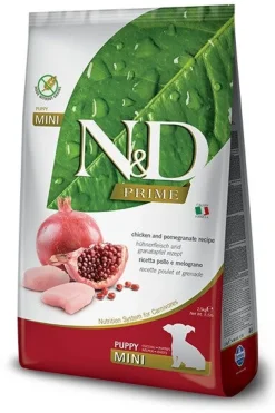 Farmina N&D Prime Pollo E Melograno Cani Cuccioli Taglia Mini Sacco 800g