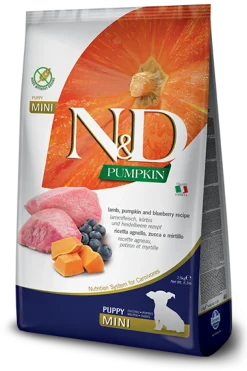 Farmina N&D Pumpkin Agnello E Zucca Cani Cuccioli Taglia Mini Sacco 800g