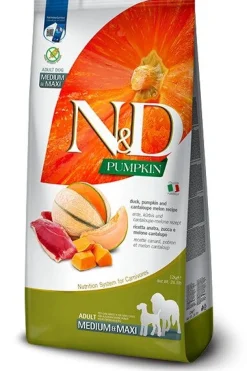 Farmina N&D Pumpkin Cibo Secco Anatra Zucca E Melone Per Cani Adulti Taglia Maxi 12kg