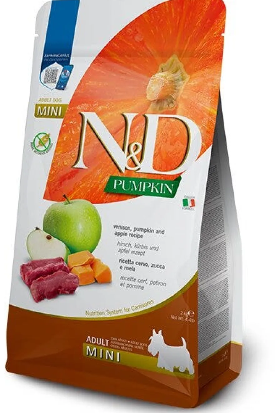 Farmina N&D Pumpkin Cibo Secco Cervo Zucca E Mela Per Cani Adulti Sacco 2kg
