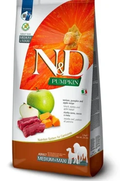 Farmina N&D Pumpkin Cibo Secco Cervo Zucca E Mela Per Cani Adulti Taglia Maxi 12kg