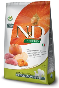 Farmina N&D Pumpkin Cinghiale E Zucca Cani Adulti Taglia Media E Grande Sacco 12kg