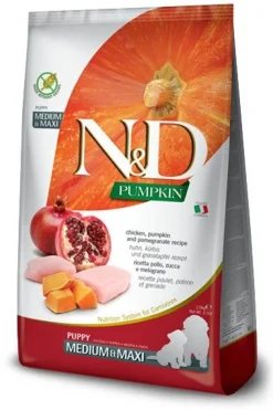 Farmina N&D Pumpkin Pollo E Zucca Cani Cuccioli Taglia Media E Grande Sacco 12kg