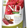 Farmina N&D Quinoa Dog Skin&Coat Anatra Cocco E Curcuma Per Cani Adulti Taglia Mini Sacco 2,5kg