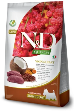 Farmina N&D Quinoa Skin & Coat Cibo Secco Per Cani Adulti Taglia Mini Sacco 2,5Kg