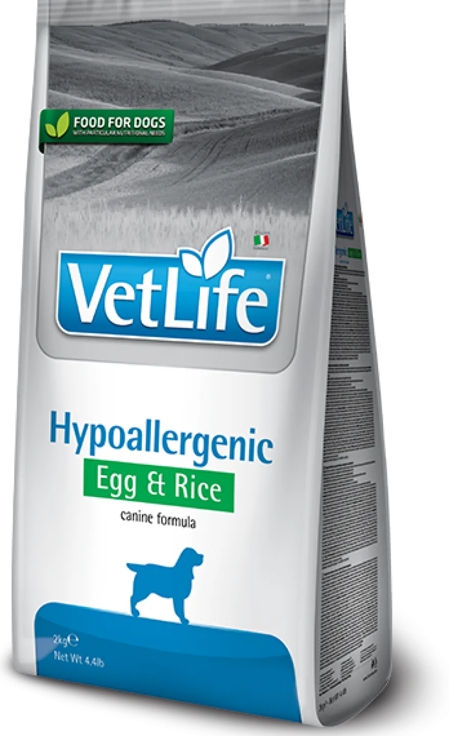 Farmina Vet Life Hypoallergenic Egg E Rice Cibo Secco Per Cani Sacco 2Kg
