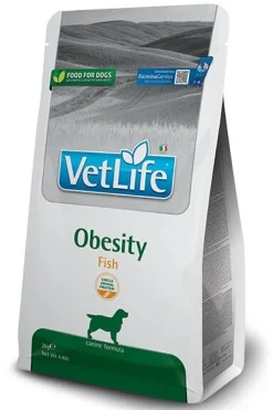 Farmina Vet Life Nat Fish Cibo Secco Per Cani Obesi 12kg