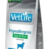Farmina Vet Life Natural Canine Hypoallergenic Cibo Secco Uova E Riso Per Cani Sacco 12kg