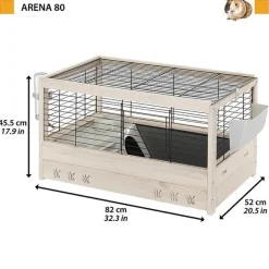 Ferplast Arena 80 Gabbia Porcellini D'india
