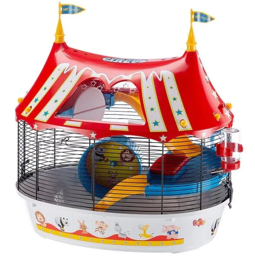 Ferplast Circus Fun Gabbia Per Criceti E Piccoli Roditori