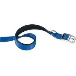 Ferplast Daytona C Collare In Nylon Con Soffice Imbottitura Blu Per Cani C15/35