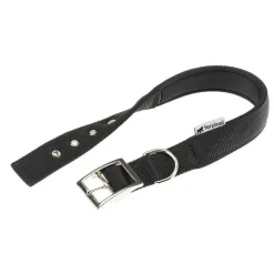 Ferplast Daytona C Collare In Nylon Con Soffice Imbottitura Nero Per Cani C40/63