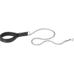 Ferplast Daytona Guinzaglio Corto In Nylon Con Impugnatura Imbottita Nero Per Cani GM25/100