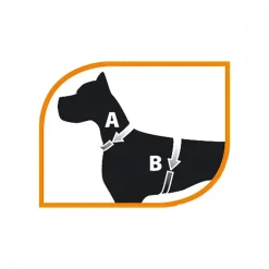 Ferplast Ergocomfort P Pettorina Ergonomica Per Cani Taglia L Colore Argento