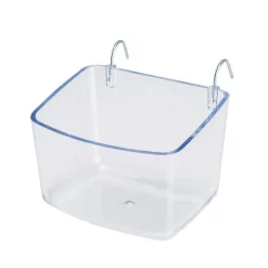 Ferplast FPI 4512 Mangiatoia Plastica Trasparente Per Uccelli