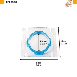 Ferplast FPI 4820 Tappo In Plastica Per Gabbie E Tubi Per Criceti/Piccoli Roditori
