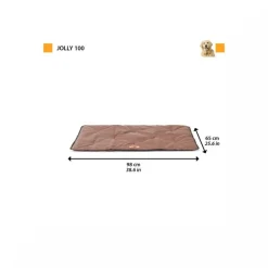 Ferplast Jolly 100 Materassino Per Cani Tessuto Tecnico Nero 98 x 65 cm