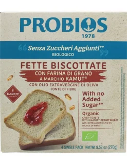 FETTE BISC KAMUT S/ZUCCH 270G