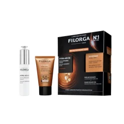 Filorga Cofanetto Duo Siero Siero Hydra-AOX[5] 30ml + Protezione Solare Viso UV-Bronze SPF50+ 40ml