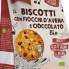 Fior Di Loto Biscotti Con Fiocchi Di Avena E Cioccolato 350g