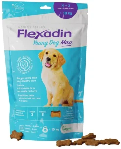 Flexadin Young Mangime Complementare Articolazioni Cani Giovani Taglia Grande 120 Tavolette