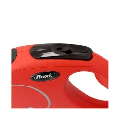 Flexi New Classic In Corda Guinzaglio Per Cani Colore Rosso Taglia XS 3m