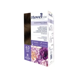 Flowertint Colorazione In Crema Permanente Colore 6,0 Biondo Scuro