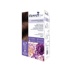 Flowertint Colorazione In Crema Permanente Colore 6,7 Biondo Scuro Cacao