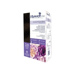 Flowertint Colorazione In Crema Permanente Colore 3,0 Castano Scuro