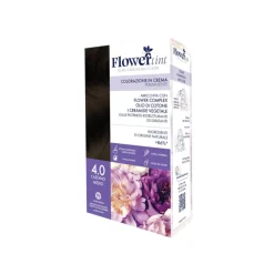 Flowertint Colorazione In Crema Permanente Colore 4,0 Castano Medio