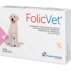 Folivet Mangime Cani/Gatti 15 Compresse