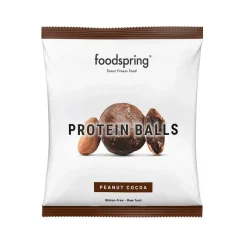 Foodspring Protein Balls Snack Proteico Gusto Arachidi Cacao 40g