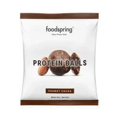 Foodspring Protein Balls Snack Proteico Gusto Arachidi Cacao 40g