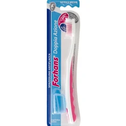 Forhans Spazzolino Doppia Azione Medio Antiplacca 1 Pezzo