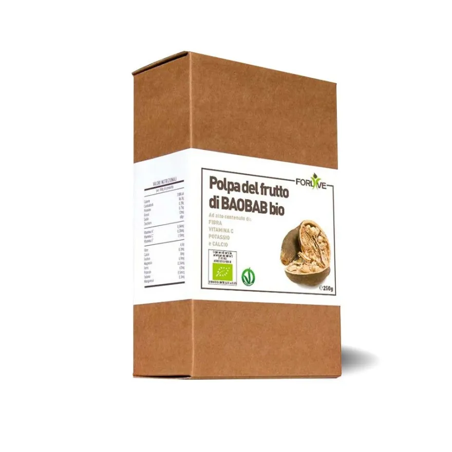 Forlive Polpa Del Frutto Di Baobab Bio 250g