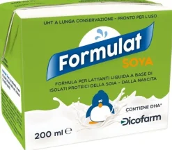 Formulat Soya Liquido Per Lattanti Dalla Nascita 3x200ml