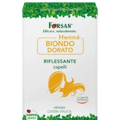 Forsan Hennè Capelli Biondo Dorato 2 Buste Monodose Da 50g