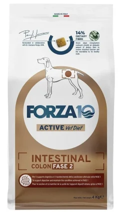 Forza10 Intestinal Colon Fase I Cibo Secco Pesce Per Cani Adulti Sacco 4kg