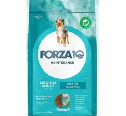 Forza 10 Mantenimento Cibo Secco Pesce Per Cani Adulti Taglia Media Sacco 12kg