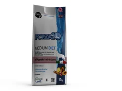 Forza10 Medium Diet Crocchette All'Agnello Cani Adulti Taglia Media Sacco 12kg