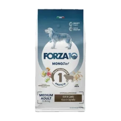 Forza10 Medium Diet Crocchette All'Agnello Cani Adulti Taglia Media Sacco 12kg