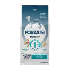 Forza10 Medium Diet Crocchette Al Pesce Cani Adulti Taglia Media Sacco 12kg