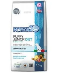 Forza10 Puppy Junior Diet Crocchette Al Pesce Per Cuccioli Sacco 1,5kg