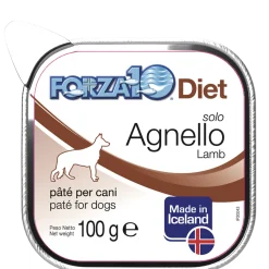 Forza10 Solo Diet Agnello Paté Per Cani Adulti Vaschetta 100g