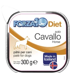 Forza10 Solo Diet Cavallo Paté Per Cani Adulti Vaschetta 300g