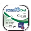 Forza10 Solo Diet Cervo Patè Per Cani Adulti Vaschetta 300g