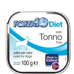 Forza10 Solo Diet Tonno Patè Per Cani Adulti Vaschetta 300g